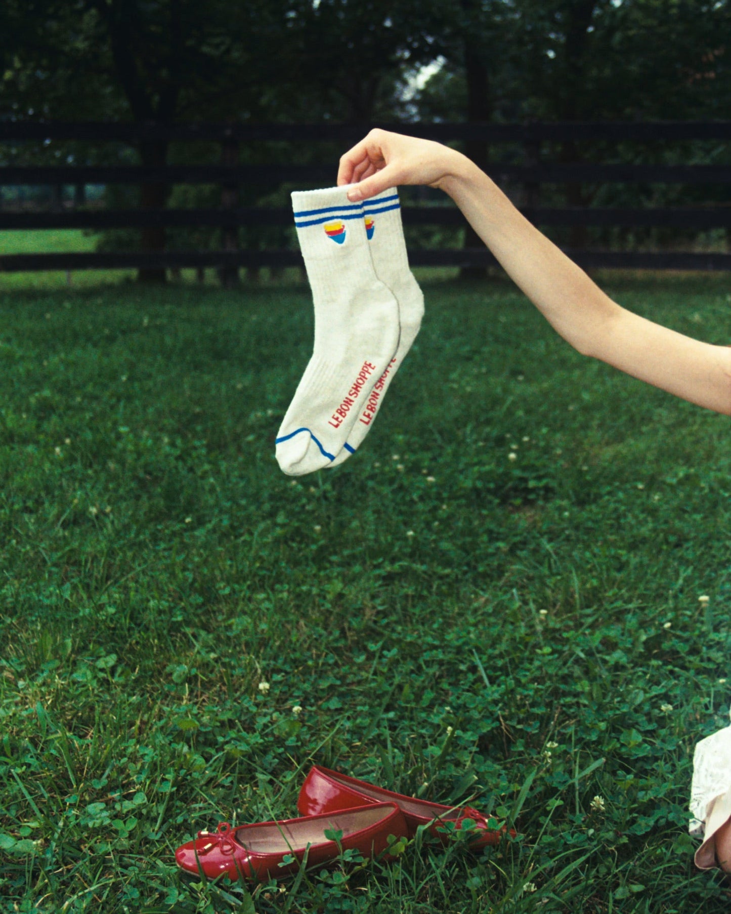 Hue Socks - Parchment