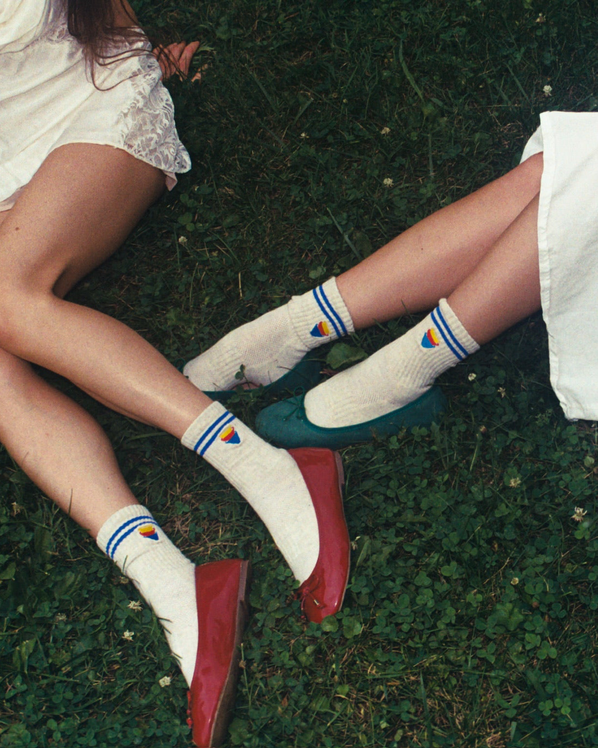 Hue Socks - Parchment